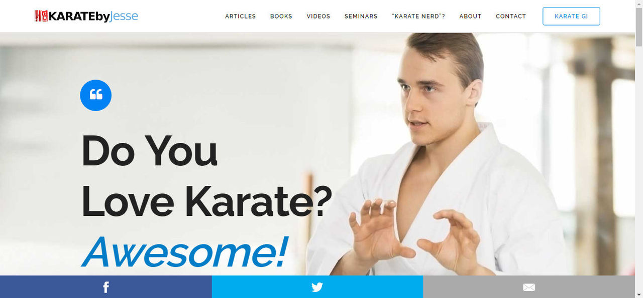 martial arts training